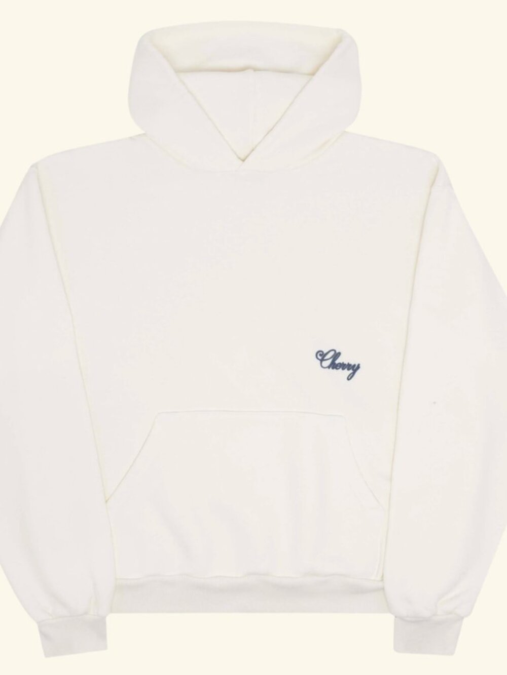 Cherry Los Angeles cream hoodie